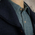 Fleurs de Bagne Cardigan L'Enfant du Malheur — Navy Homme-FLEURS DE BAGNE-Industrie