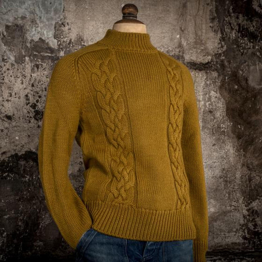 Fleurs de Bagne Pull Orlock — Olive