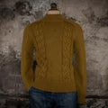 Fleurs de Bagne Pull Orlock — Olive Homme-FLEURS DE BAGNE-Industrie