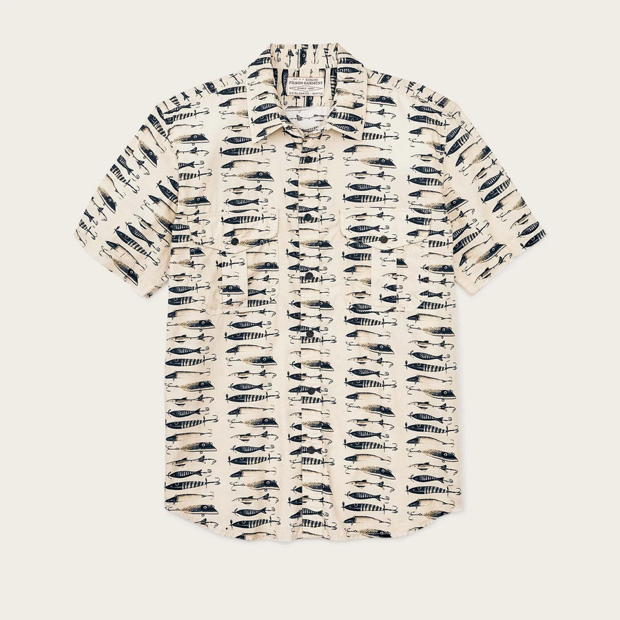 Filson Veste YD Feathercloth — Lures Natural / NW Rainforest