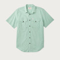 Filson Chemise Twin Lakes Short Sleeve — Granite Green