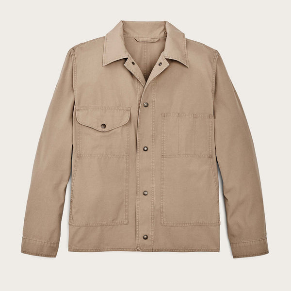 Filson Veste Cotton PD Canvas — Safari Khaki