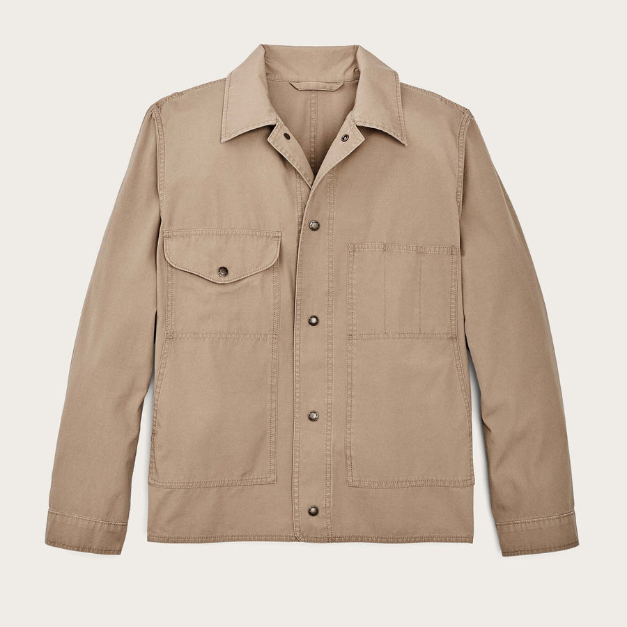 Filson Veste Cotton PD Canvas — Safari Khaki