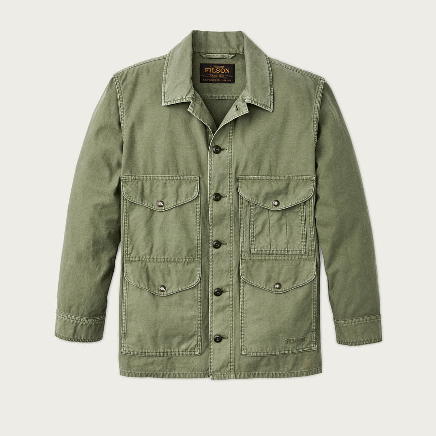 Filson Veste Field Cruiser — Washed Fatigue Green