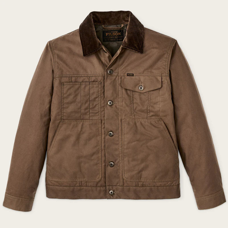 Filson Veste Insulated Short Cruiser — Dark Brown