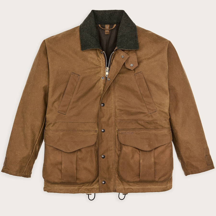 Filson Veste Tin Cloth Field Jacket — Dark Tan