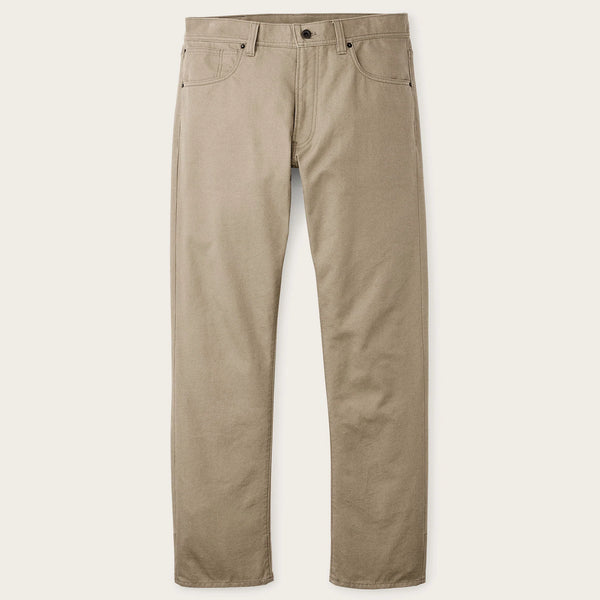 Filson Pantalon Dry Tin 5-Pocket — Whiskey / Gray Khaki