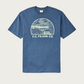 Filson T-shirt SS Frontier Graphic — Light Blue / Mountain Lake