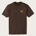 Filson T-shirt SS Frontier Graphic — Dark Brown / Any Weather