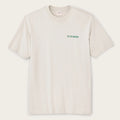 Filson T-shirt SS Frontier Logo — Cliff Gray / Scenic Mark
