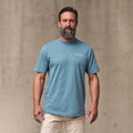 Filson T-shirt SS Scenic Graphic — Black / Basswood / Blue Fin