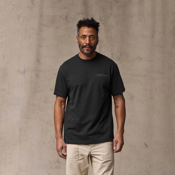Filson T-shirt SS Diamond Graphic — Black
