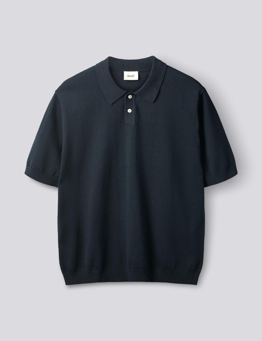 Forêt Sea Cotton Linen Polo Homme-FORET-Industrie
