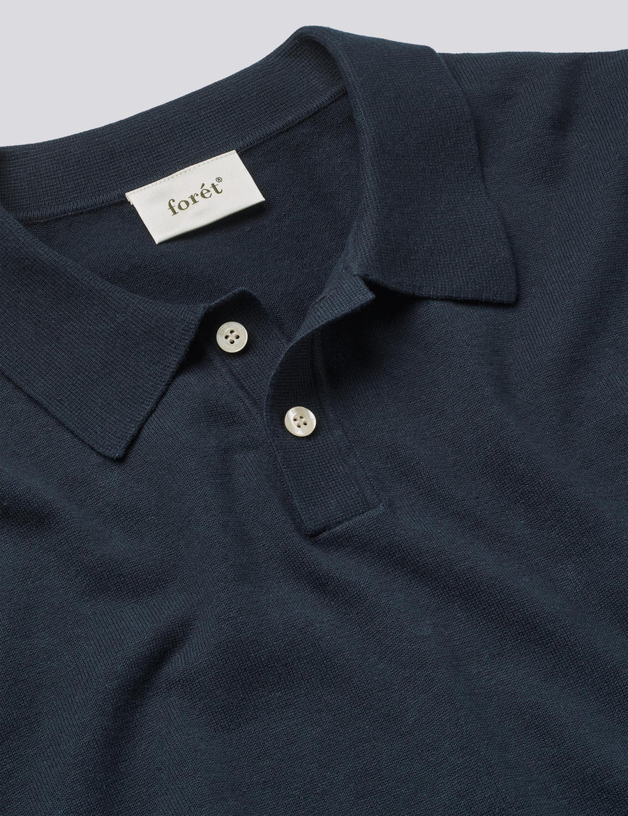 Forêt Sea Cotton Linen Polo Homme-FORET-Industrie