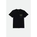 Brixton Goodyear Pocket Tee — Black