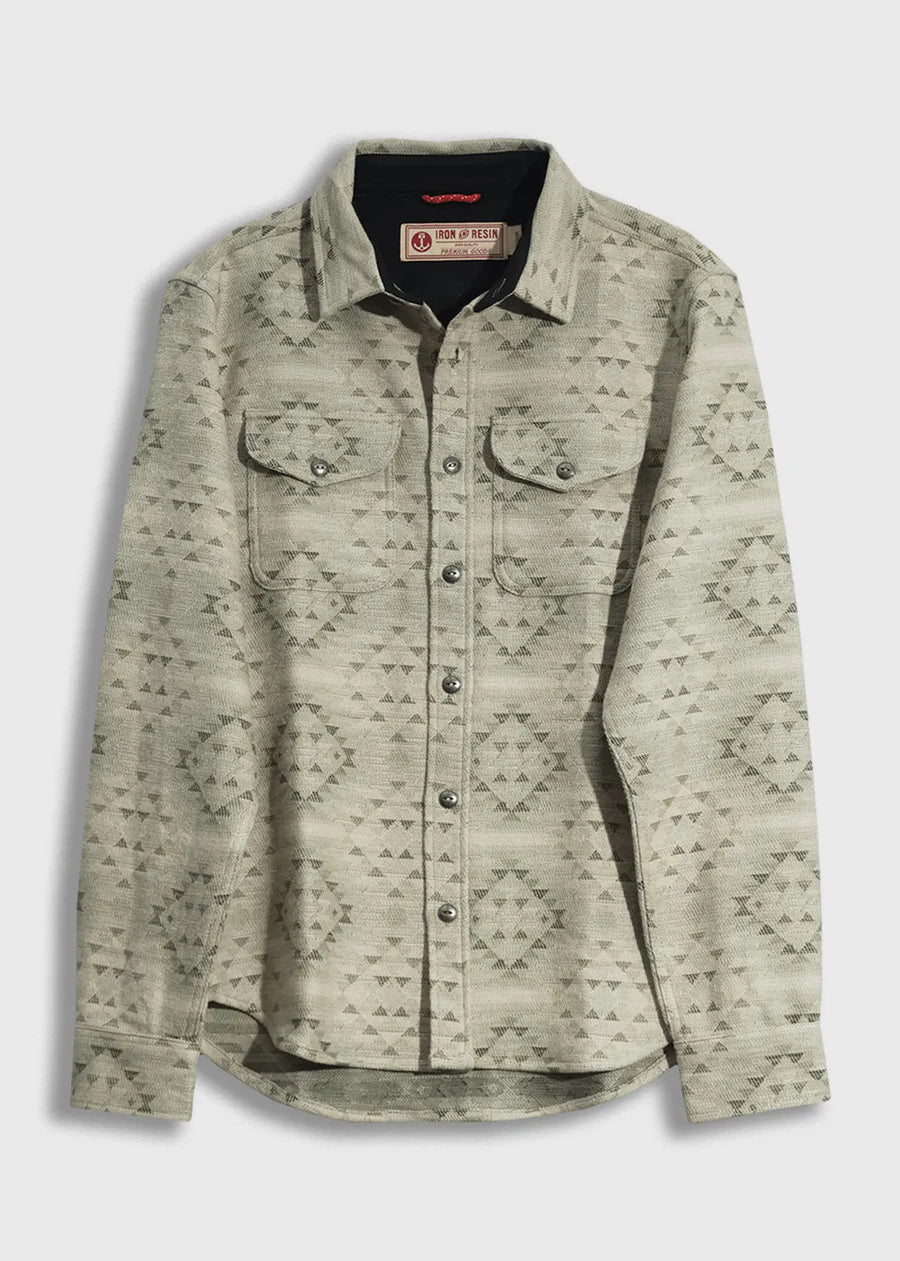Iron and Resin Chemise Allman Shirt — Green