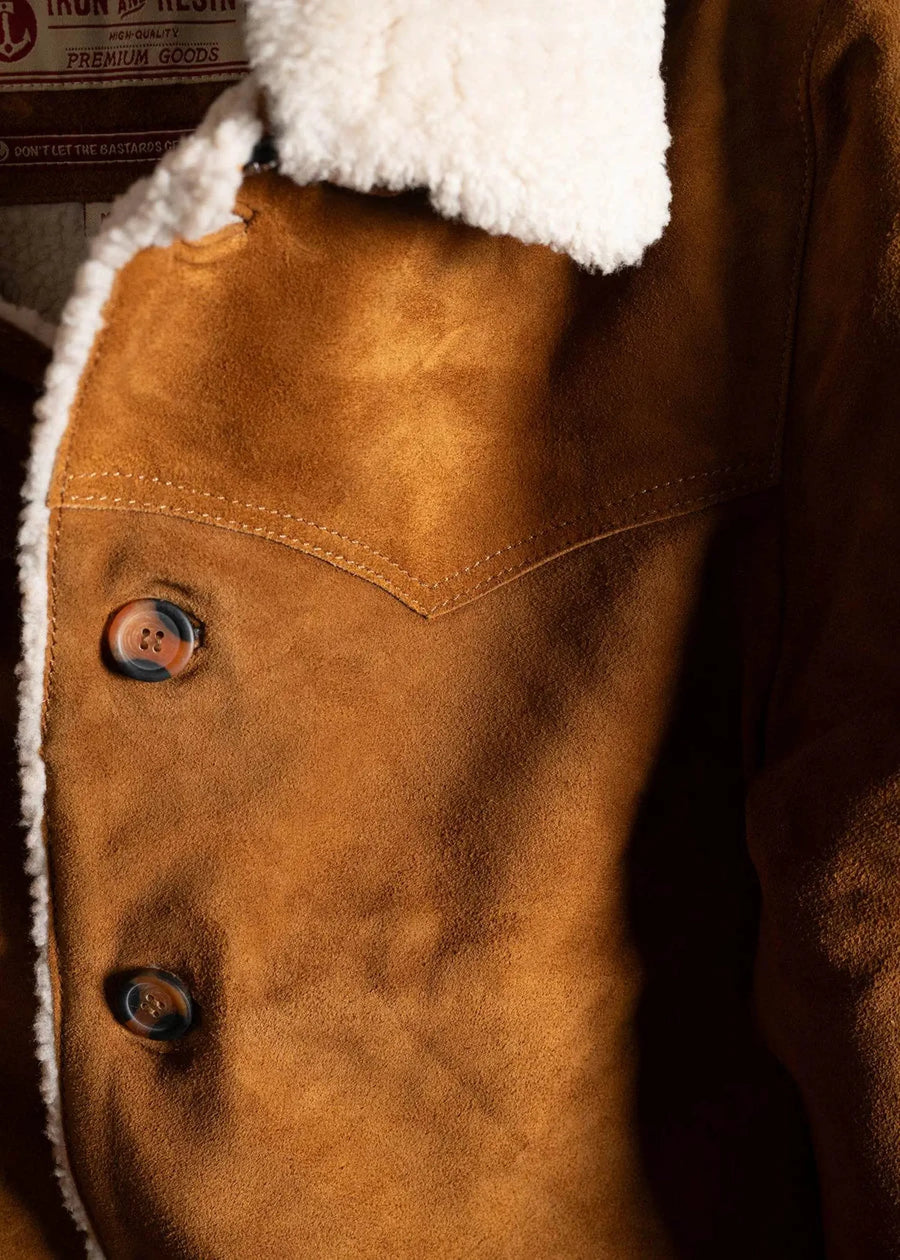 Iron and Resin Caravan Jacket — Brown / Cognac Homme-IRON AND RESIN-Industrie