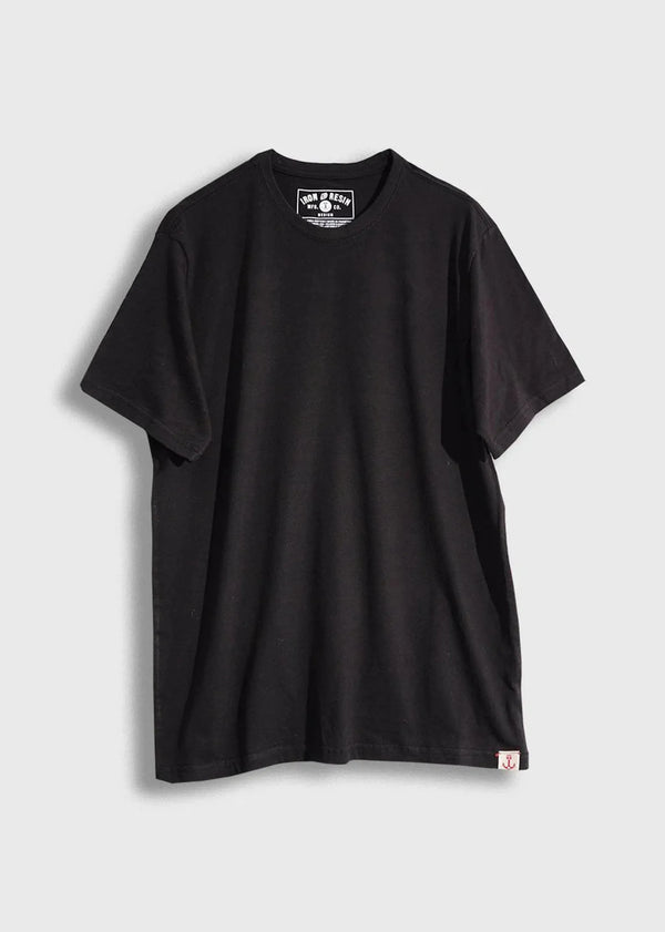 Iron and Resin T-shirt Coast Tee — Black