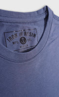 Iron and Resin Custom Garage Pocket Tee — Sky Blue Homme-IRON AND RESIN-Industrie