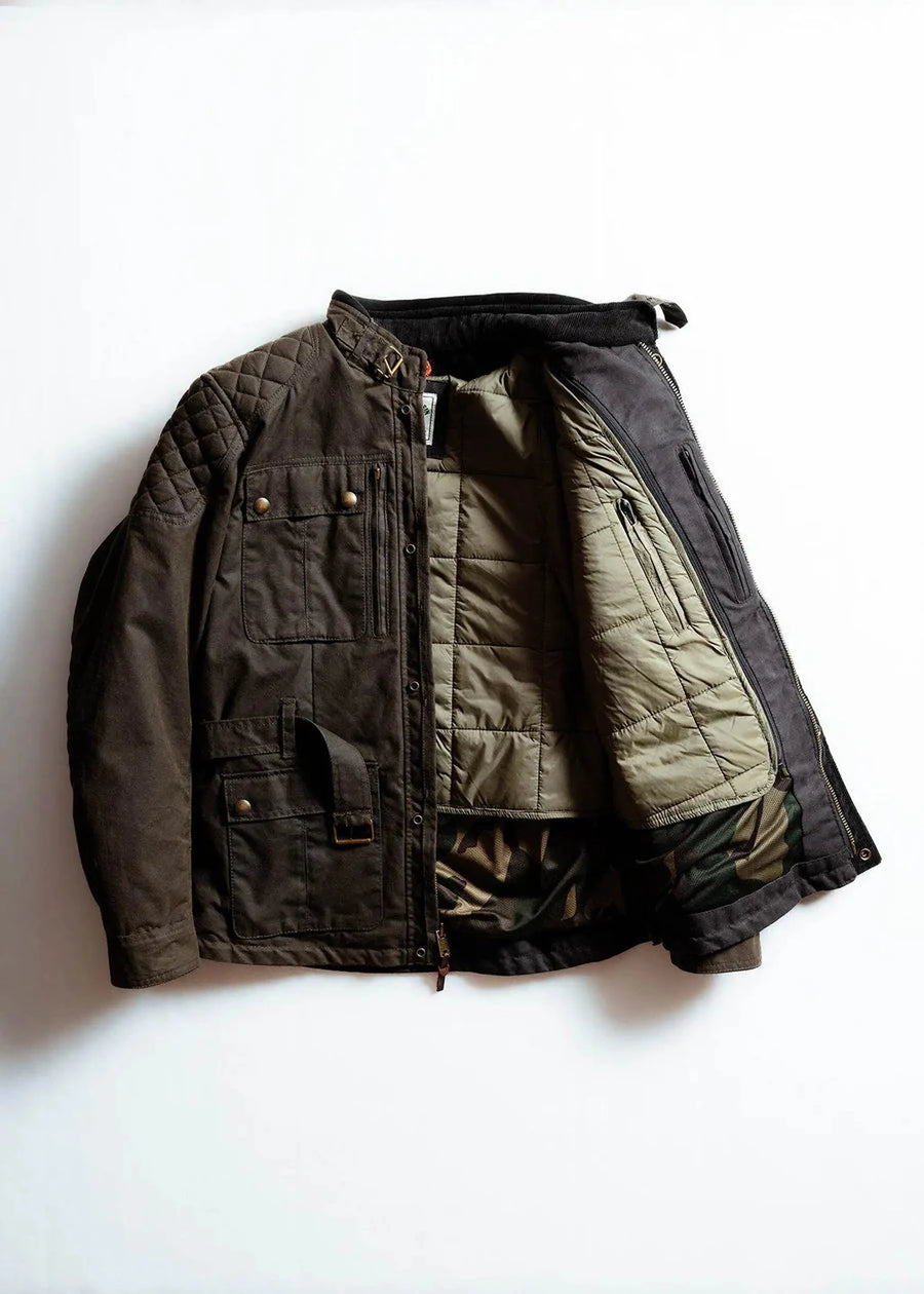 Iron and Resin Enduro Jacket V2 — Dark Olive Homme-IRON AND RESIN-Industrie