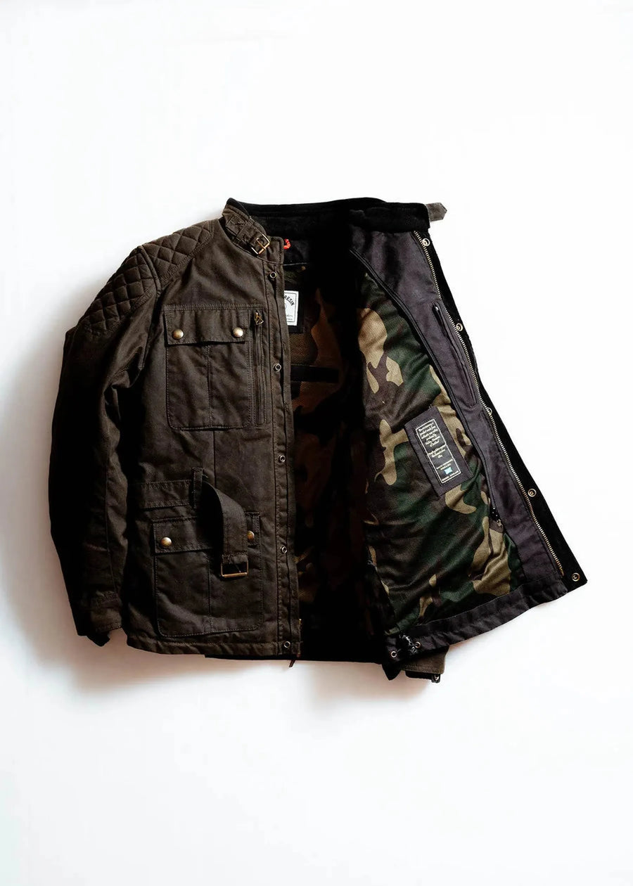 Iron and Resin Enduro Jacket V2 — Dark Olive Homme-IRON AND RESIN-Industrie