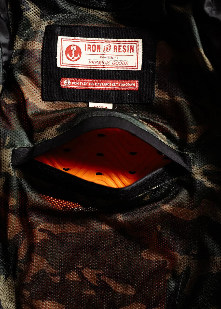 Iron and Resin Enduro Jacket V2 — Dark Olive Homme-IRON AND RESIN-Industrie