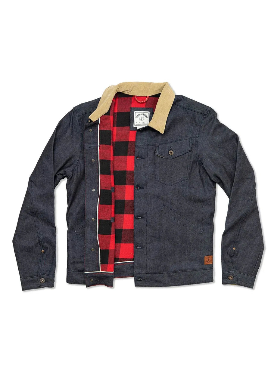 Iron and Resin Harris Jacket — Indigo-IRON AND RESIN-Industrie