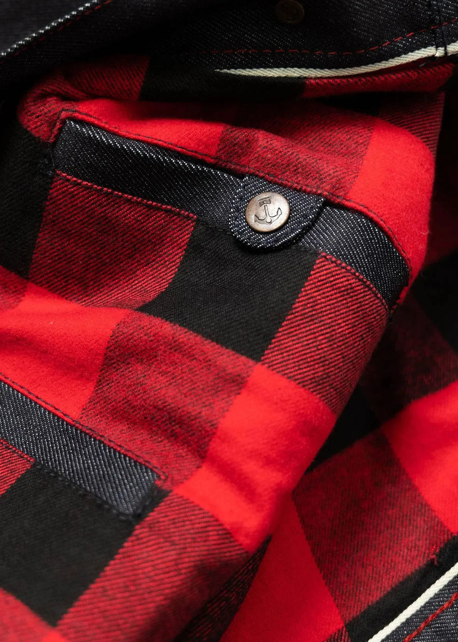 Iron and Resin Harris Jacket — Indigo-IRON AND RESIN-Industrie