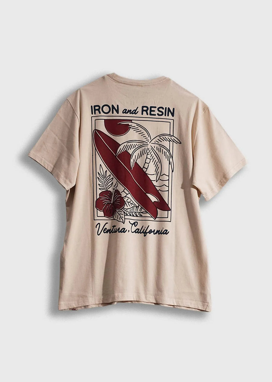 Iron and Resin Lost Paradise Pocket Tee — Natural Homme-IRON AND RESIN-Industrie
