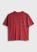 Iron and Resin Old Whiskey Pocket Tee — Black / Marsala Homme-IRON AND RESIN-Industrie