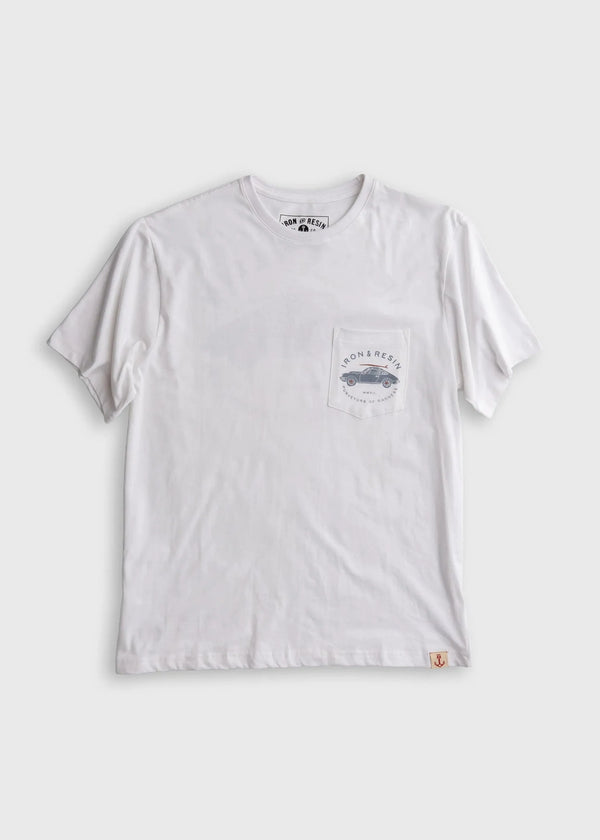 Iron and Resin T-shirt Purveyors of Radness — White