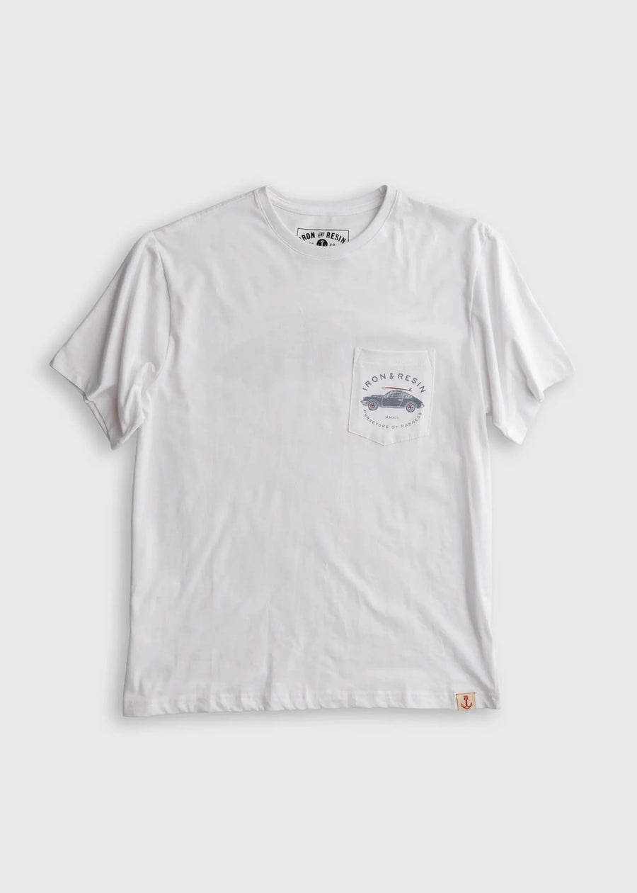 Iron and Resin T-shirt Purveyors of Radness — White