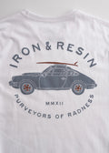 Iron and Resin Purveyors of Radness Tee — White Homme-IRON AND RESIN-Industrie
