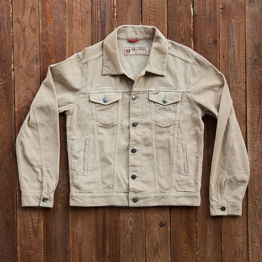 Iron and Resin Veste Rambler Corduroy — Field Tan