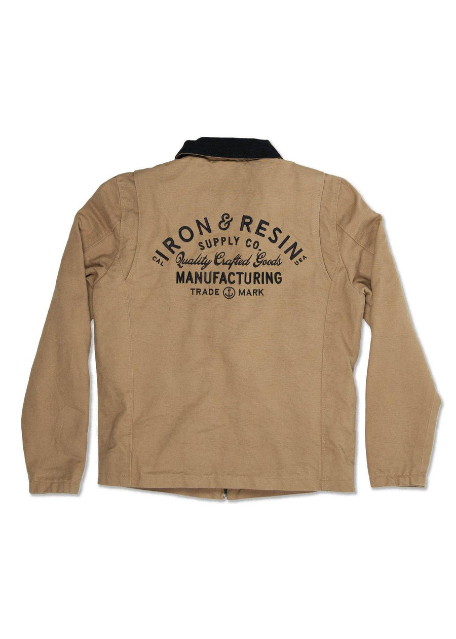Iron and Resin Service Jacket — Cognac / Olive / Beige-IRON AND RESIN-Industrie