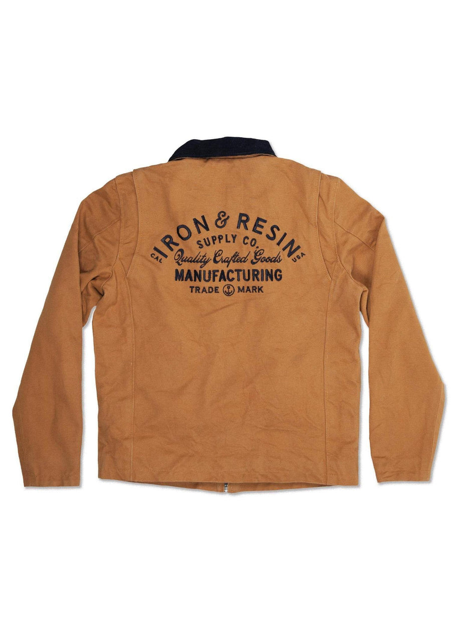 Iron and Resin Service Jacket — Cognac / Olive / Beige-IRON AND RESIN-Industrie