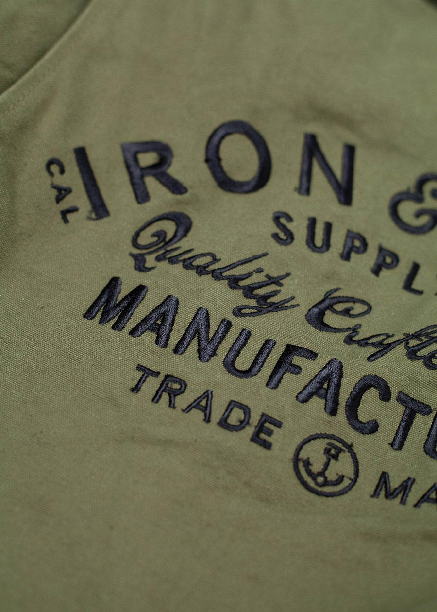 Iron and Resin Service Jacket — Cognac / Olive / Beige-IRON AND RESIN-Industrie