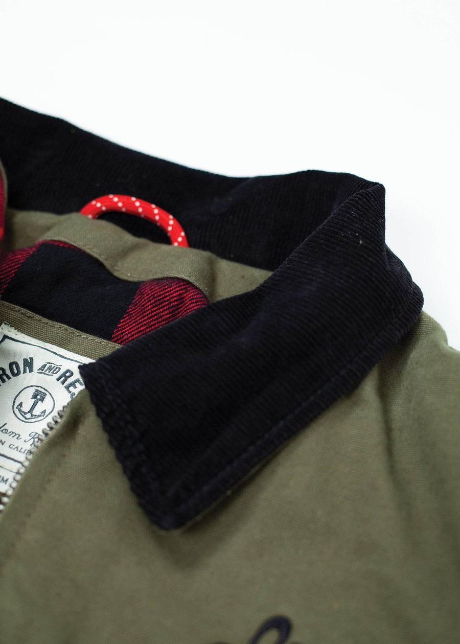 Iron and Resin Service Jacket — Cognac / Olive / Beige-IRON AND RESIN-Industrie