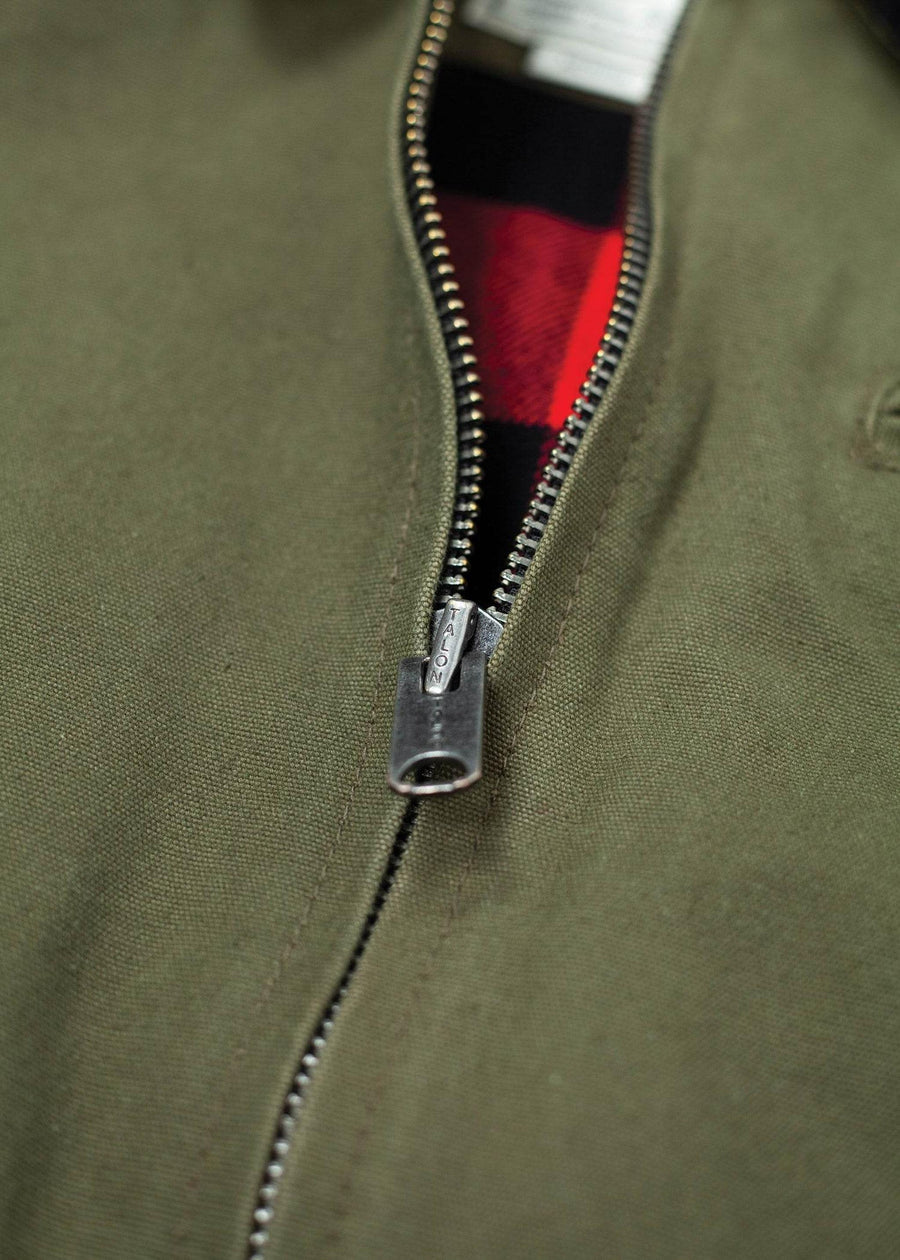 Iron and Resin Service Jacket — Cognac / Olive / Beige-IRON AND RESIN-Industrie