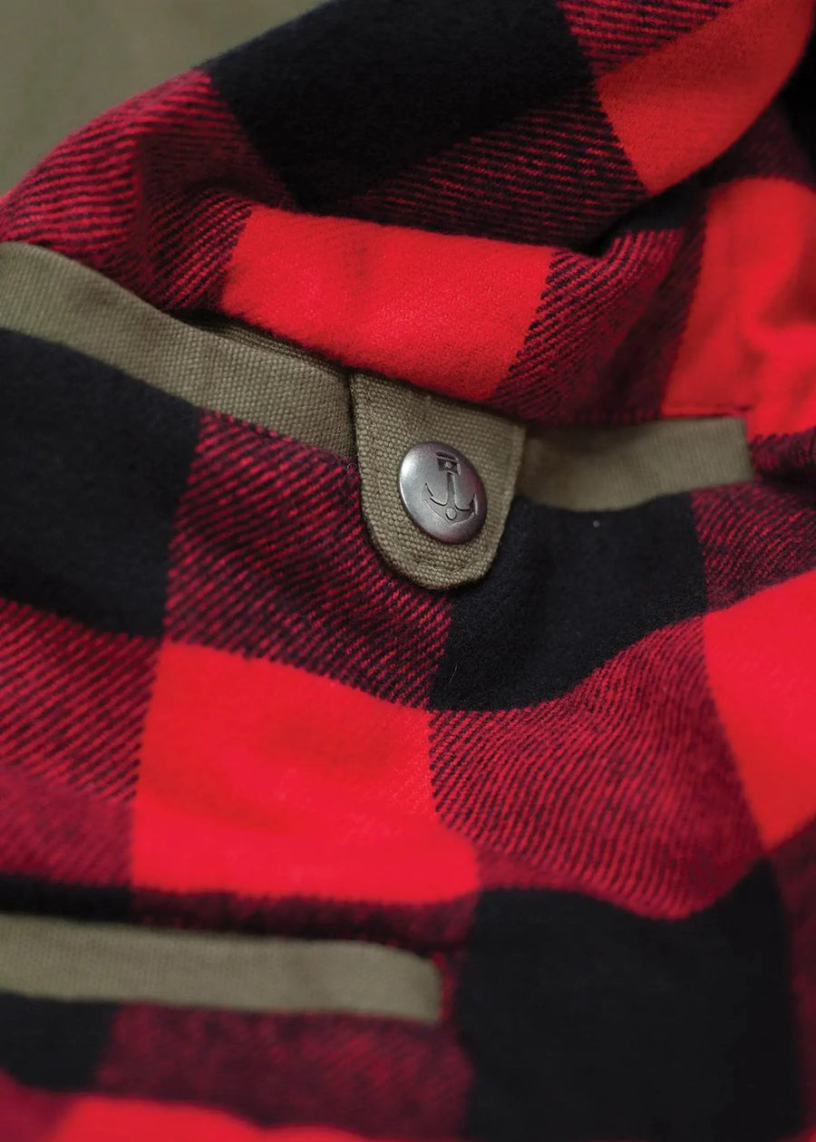 Iron and Resin Service Jacket — Cognac / Olive / Beige-IRON AND RESIN-Industrie