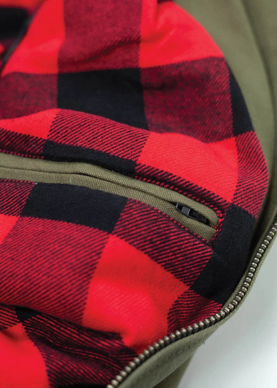 Iron and Resin Service Jacket — Cognac / Olive / Beige-IRON AND RESIN-Industrie