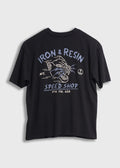Iron and Resin Speed Shop T-Shirt — Black Homme-IRON AND RESIN-Industrie