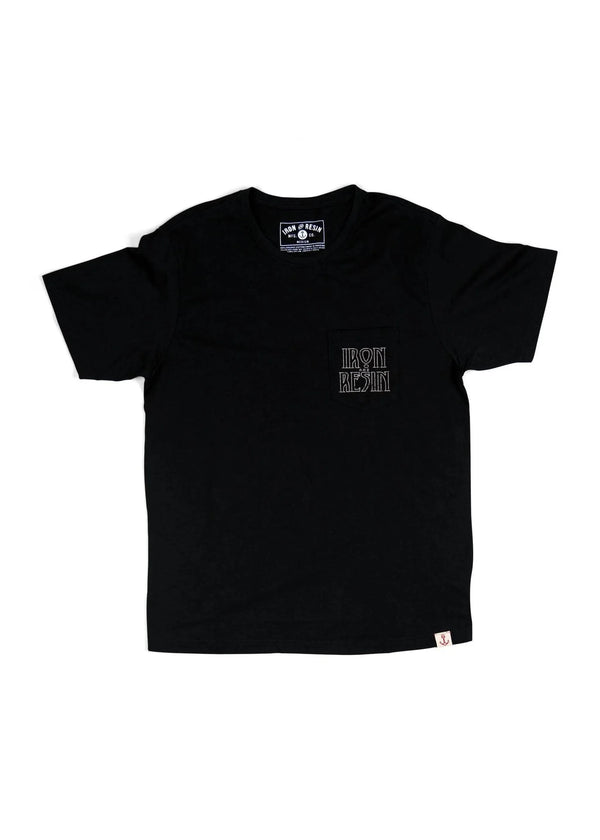 Iron and Resin T-shirt Stairway to Heaven — Black
