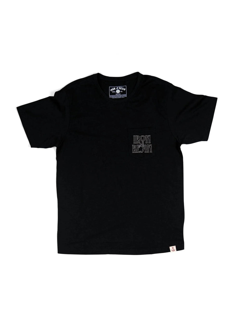 Iron and Resin T-shirt Stairway to Heaven — Black