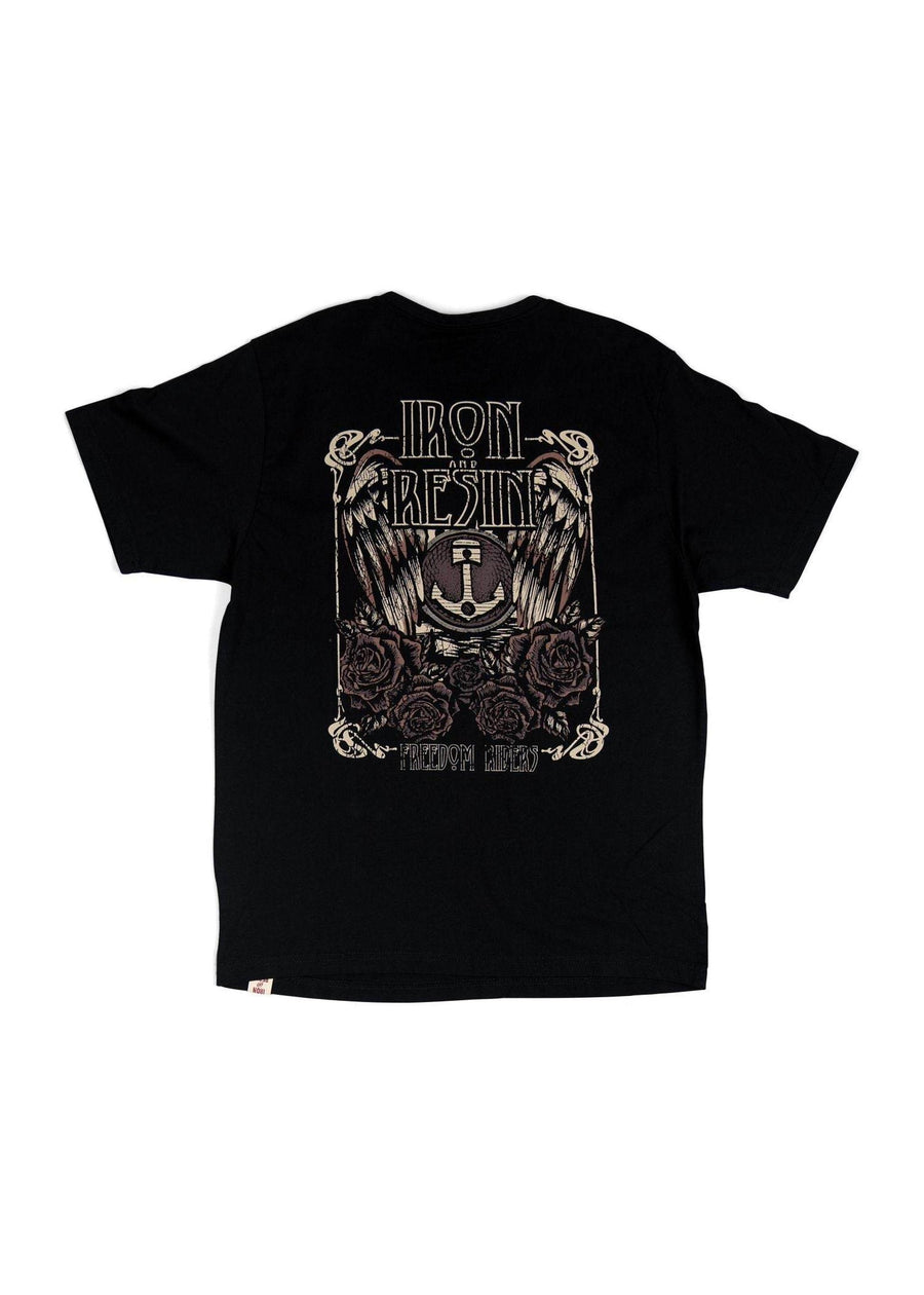 Iron and Resin Stairway to Heaven Tee — Black Homme-IRON AND RESIN-Industrie