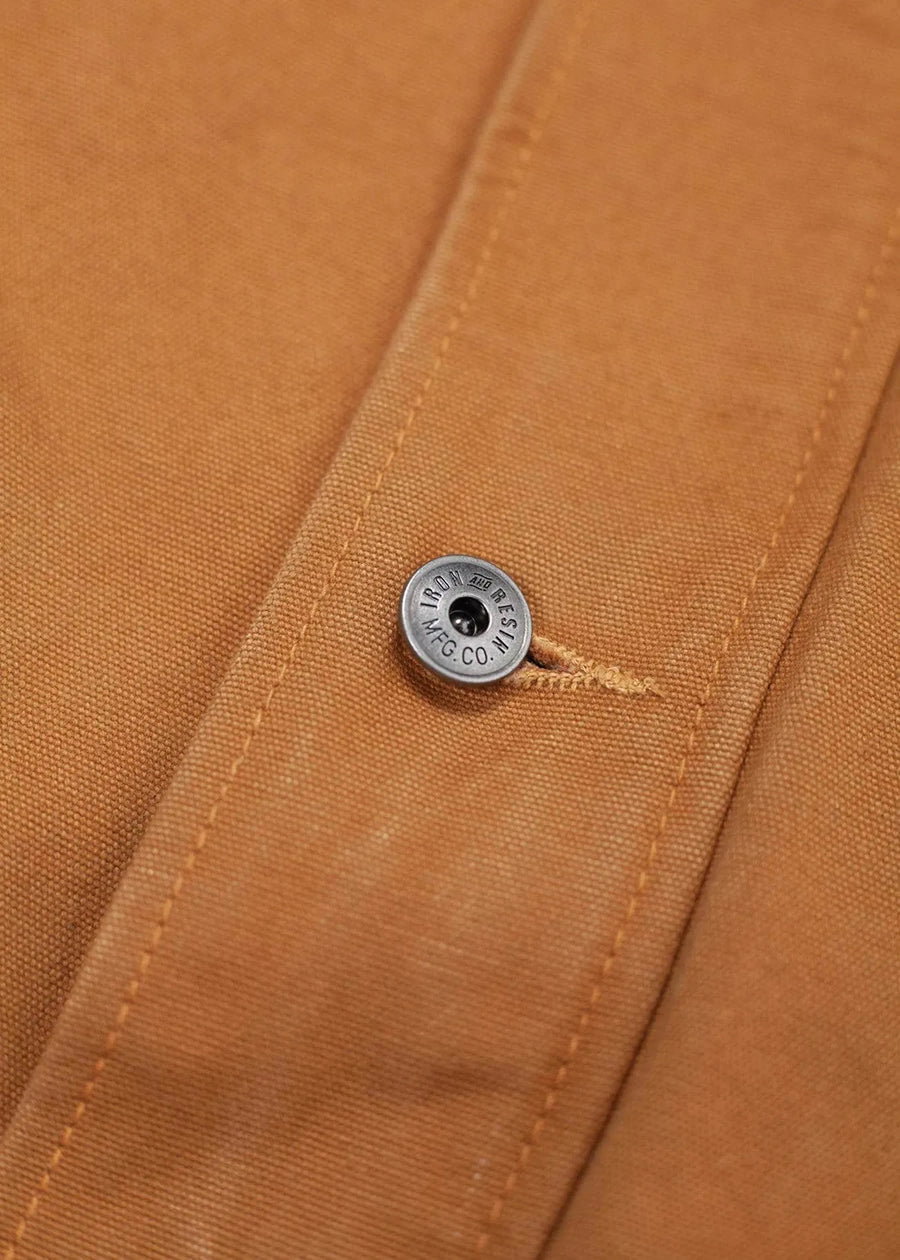Iron and Resin Terrain Jacket — Olive / Cognac-IRON AND RESIN-Industrie