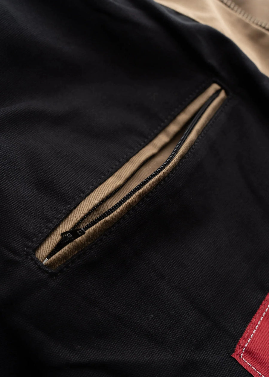 Iron and Resin Tougher Jacket — Khaki Beige / Navy Homme-IRON AND RESIN-Industrie