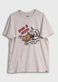 Iron and Resin T-shirt Tougher Than The Rest — Natural