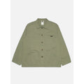 Nudie Jeans Buddy Chore Jacket Herringbone — Pale Green