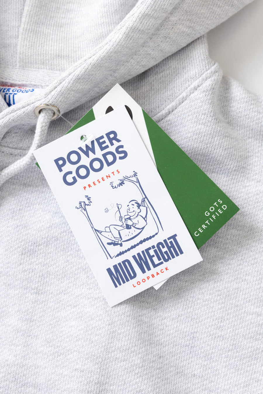LOOPBACK HOODIE-POWER GOODS-Industrie